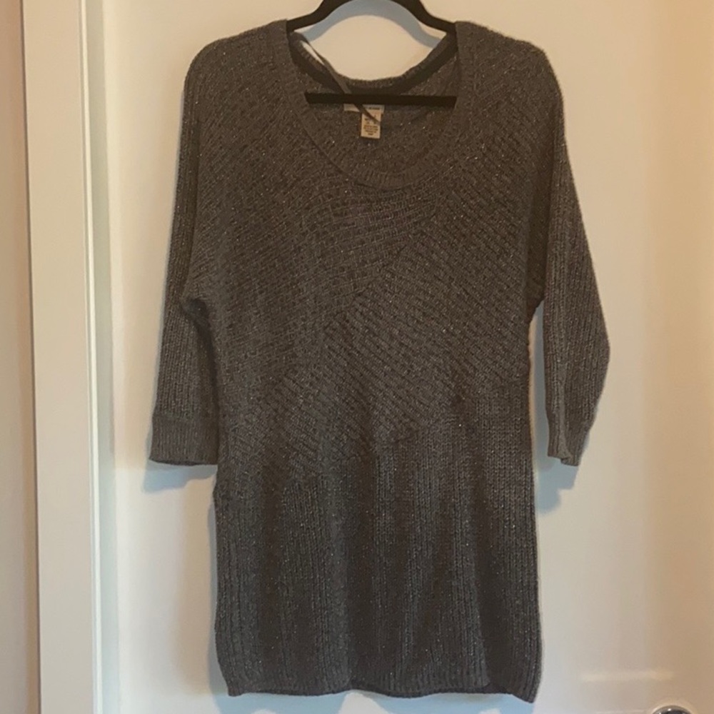 DKNY Jeans Knitted Grey Sweater